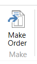 Make order button in Dynamics NAV